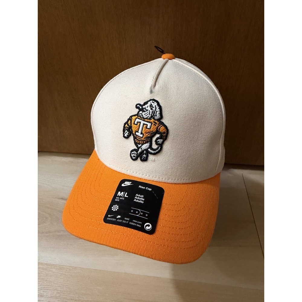 Nike Tennessee Volunteers Smokey Logo Cream Orange Ride Cap M/L
